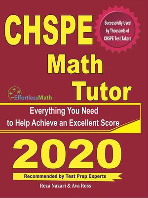 cover image of CHSPE Math Tutor